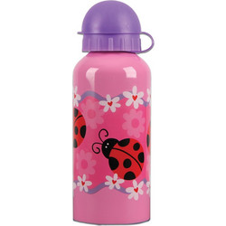 Stephen Joseph Ladybug Παιδικό Μπουκάλι Θερμός Ανοξείδωτο BPA Free Ροζ 380ml