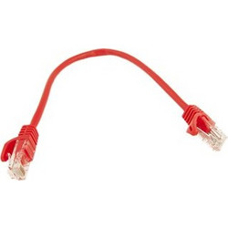 Triax U/UTP Cat.5e Καλώδιο Δικτύου Ethernet 0.25m Red