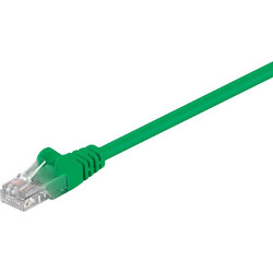 Goobay U/UTP Cat.5e Καλώδιο Δικτύου Ethernet 3m Green