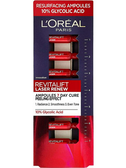 L'Oreal Paris Revitalift Laser Renew Αντιγηραντικό Serum Προσώπου για Ανάπλαση & Λάμψη 7x1ml