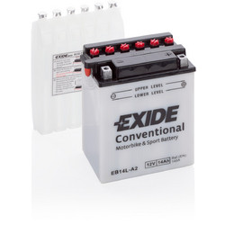 Exide Μπαταρία Μοτοσυκλέτας EB14L-A2 145A 14Ah