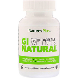 Nature's Plus GI Natural Προβιοτικά 90 Ταμπλέτες