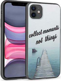 Θήκη iPhone 11 Black TPU - Collect Moments Not Things