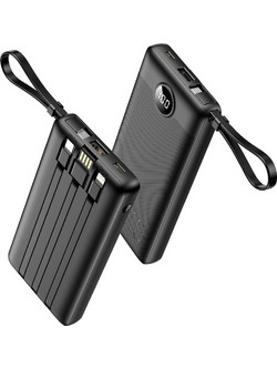 Veger C10 Power Bank 10000mAh με Θύρα USB-A Black