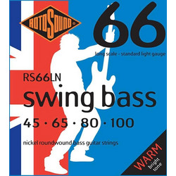 Rotosound RS66LN Σετ 4 Χορδές Ηλεκτρικού Μπάσου Nickel Plated Steel 45-100"