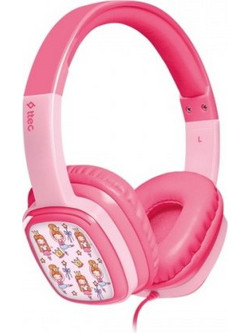 Ttec SoundBuddy Ενσύρματα Παιδικά Ακουστικά On Ear Ροζ