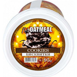 Γεύμα Βρώμης με Πρωτεΐνη fit Oatmeal 95gr Cookies & Cream