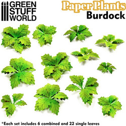 Green Stuff World 10365 - Burdock Paper Plant laser cut