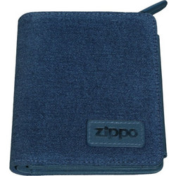 ΑΝΔΡΙΚΟ ΠΟΡΤΟΦΟΛΙ RFID ΑΝΤΙΚΛΕΠΤΙΚΟ ZIPPO 11*12*1.5 JEAN ΜΠΛΕ POR.104.01.277 2007145