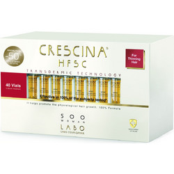 Labo Crescina HFSC 100% 500 Woman Αμπούλες Ανάπτυξης κατά της Τριχόπτωσης 40τμχ