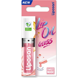 Liposan Gloss Sweet Nude Lip Oil με Χρώμα 5.5gr