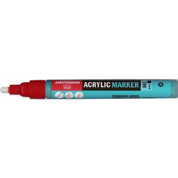 Talens amsterdam marker 661 turquoise green medium
