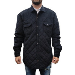 Stefan Overshirt Ανδρικό Μπουφάν Puffer Μαύρο 9033-FW22