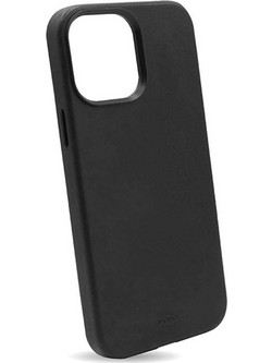 Puro Sky Leather Case Black (iPhone 13 Pro)