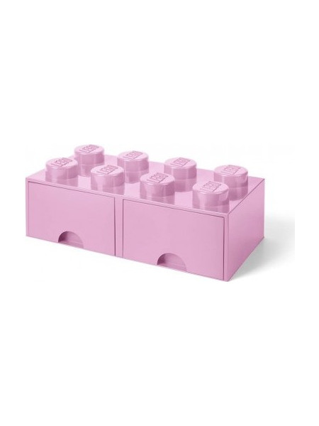 Lego Storage 8-Stud Brick Drawer Studs Pink για 6+ Ετών