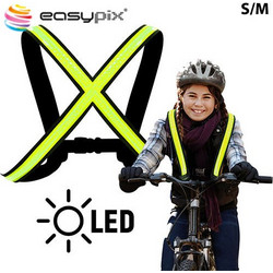 EASYPIX FULL SPECTRUM LED VEST STREETGLOW S/M