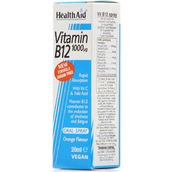 Health Aid Vitamin B12 1000μg Oral Spray 20ml