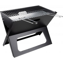 BBQ Collection Ανοξείδωτη Ψησταριά Κάρβουνου Επιφάνειας 46x28cm 24901