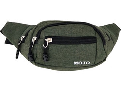 My Mojo Τσαντάκι Μέσης Γκρι L376