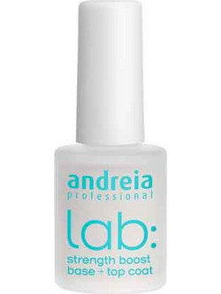 Andreia Lab Strength Boost Boost Base & Top Coat Βερνίκι Νυχιών 10.5ml