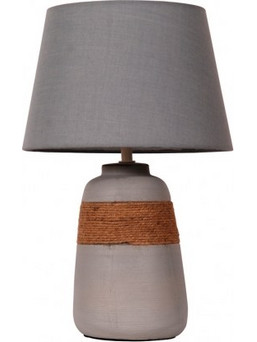 ARlight Cl6106 Πορτατίφ Ε27 Γκρι Φ25xΥ40cm