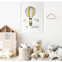 ΠΑΙΔΙΚΗ ΑΦΙΣΑ TRAVEL STAR 48296 (PVC/PLEXIGLASS ΑΣΠΡΗ ΚΟΡΝΙΖΑ) 30x40cm