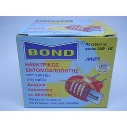 Συσκευή για αντικουνουπικές ταμπλέτες Bond Mat