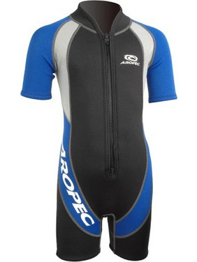 Aropec Black/Blue Παιδικό Μονοσόρτς Κατάδυσης Neoprene για Αυτόνομη Κατάδυση 2mm