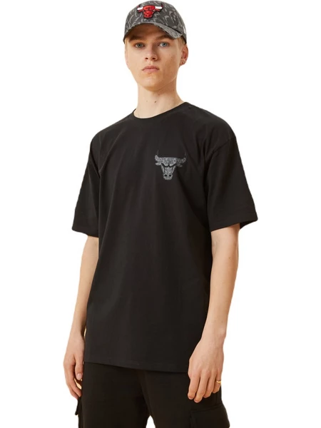 New Era Chicago Bulls NBA Championship T-shirt 60332204 Black
