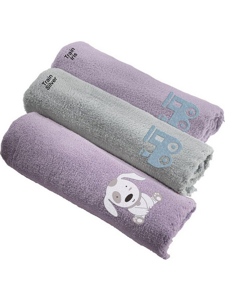 Guy Laroche Train Κουβέρτα Κούνιας Fleece 100x140 Γκρι