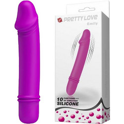 Pretty Love Emily Smooth Δονητής G-Spot 12.7cm Μωβ