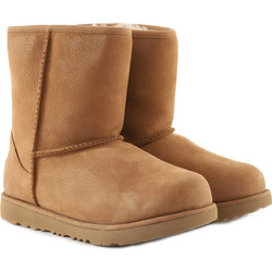 UGG Classic Short II Παιδικά Μποτάκια Καφέ Suede με Γούνα 1019646K-CHE