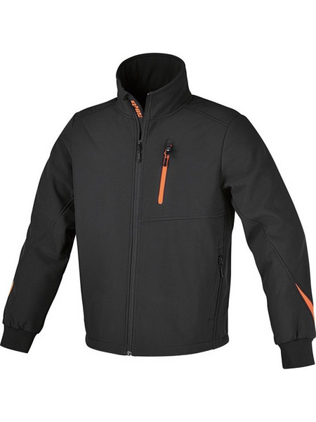 Τζάκετ softshell εργασίας αντιανεμικό αδιάβροχο BETA 7658N από 96% polyester 290 gr/m2 χρώμα Γκρι (7658N - B0765800 )