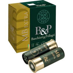Baschieri & Pellagri MΒ Extra Φυσίγγια Συγκέντρωσης 12Cal 70mm 35gr 10τμχ