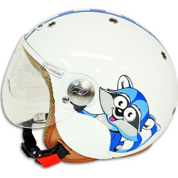 Corsa CX300 Junior White Κράνος Μηχανής Jet 750gr