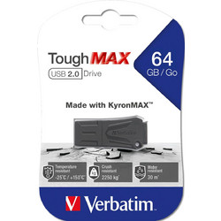 Verbatim ToughMax 64GB USB Stick 2.0 με USB-A