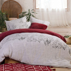 Nef-Nef Σετ Σεντόνια Μονά Βαμβακερά 170x270cm Salvia Beige