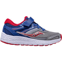 Saucony Cohesion 13 Παιδικά Αθλητικά Παπούτσια για Τρέξιμο Γκρι Royal Blue SK262450