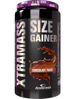 Anderson Xtra Mass Size Gainer Chocolate Twist Πρωτεΐνη Ορού Γάλακτος Όγκου 1.1kg