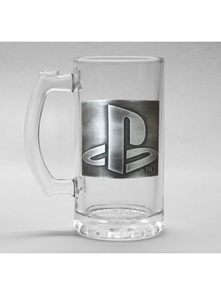 Gb Eye Ποτήρι Μπίρας Γυάλινο Playstation 284ml GLF0034