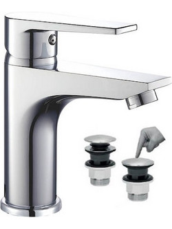 BORMANN Elite BTW3000 Μπαταρία Νιπτήρα Avra 35mm Αναμεικτική με Pop Up