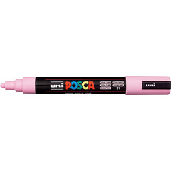 Μαρκαδόρος Uni Posca PC-5M Ανεξίτηλος 2.5mm Ανοιχτό Ροζ