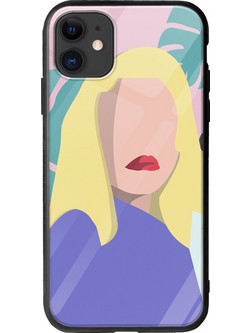 Θήκη Blonde iPhone 11 Groove TPU (Tempered Glass και TPU)