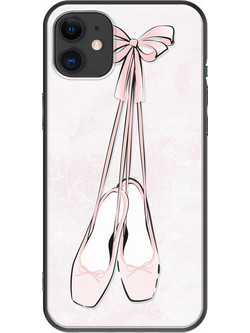 Θήκη Ballet Shoes iPhone 11 Black TPU (Μαύρη Σιλικόνη)