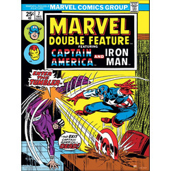 Marvel Comics (Enter The Tumbler) Wooden Framed 30 x 40cm Print - FP12670P