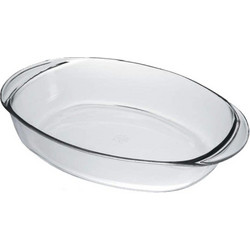 Duralex Πυρίμαχο Γυάλινο Ταψί Οβάλ 36,4x24,6cm 3lt