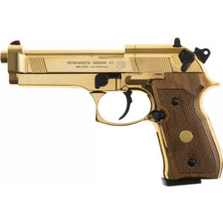 Beretta M92FS Gold Αεροβόλo Πιστόλι CO2 BBs Μεταλλικό 4.5mm