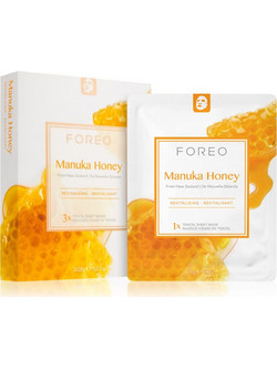 Foreo Farm To Face Manuka Honey Sheet Μάσκα Προσώπου για Ενυδάτωση με Μέλι 3x20ml