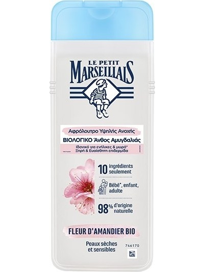 Le Petit Marseillais Bio Almond Blossom Αφρόλουτρο Gel 400ml