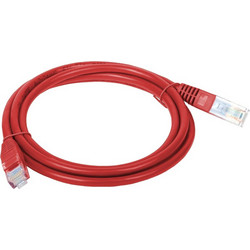 Alantec U/UTP Cat.5e Καλώδιο Δικτύου Ethernet 1m Red